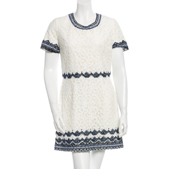Sea Lace A-Line Dress M - Picture 1 of 3